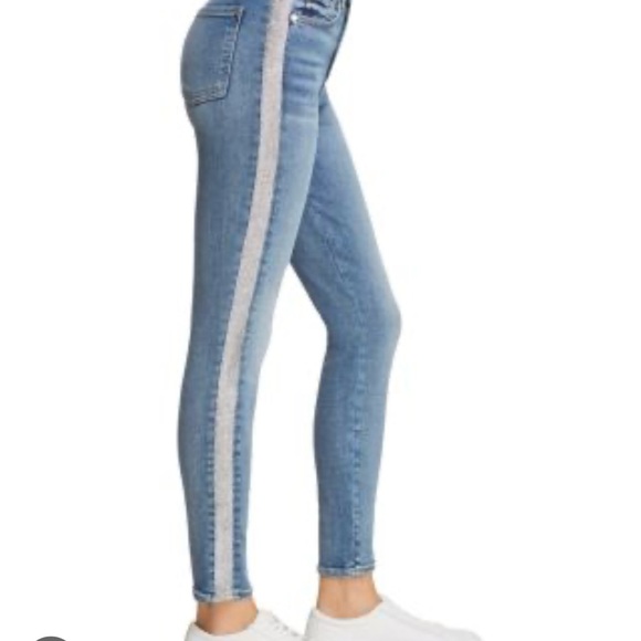 The High Waist Ankle Skinny Jeans in Luxe - Picture 6 of 7
